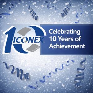 10 year anniversary iconex labels